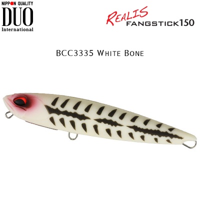 DUO Realis Fang Stick 150 | BCC3335 White Bone