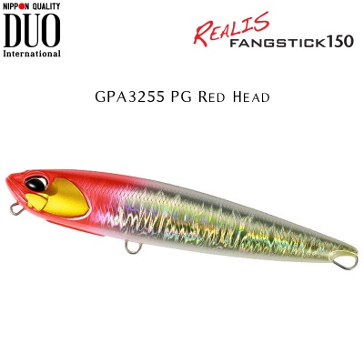 DUO Realis Fang Stick 150 | GPA3255 PG Red Head