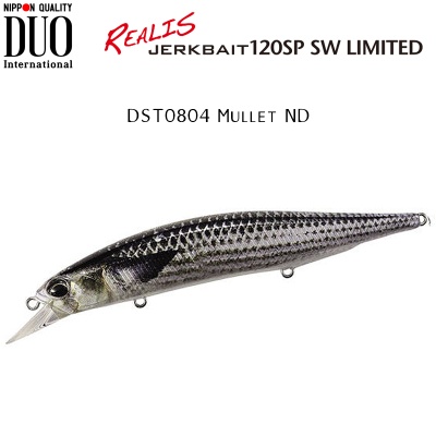 DUO Realis Jerkbait 120SP SW Limited | DST0804 Mullet ND