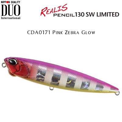 DUO Realis Pencil 130 SW Limited | CDA0171 Pink Zebra Glow