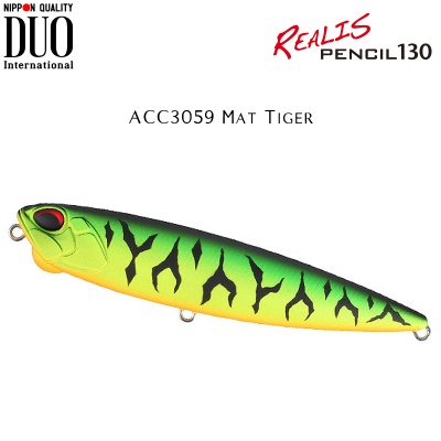 DUO Realis Pencil 130 | ACC3059 Mat Tiger