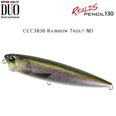 DUO Realis Pencil 130 | CCC3836 Rainbow Trout ND