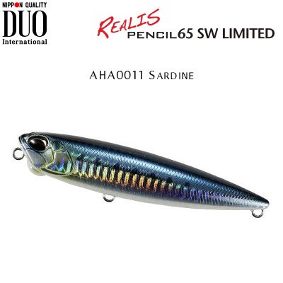 DUO Realis Pencil 65 SW Limited | AHA0011 Sardine