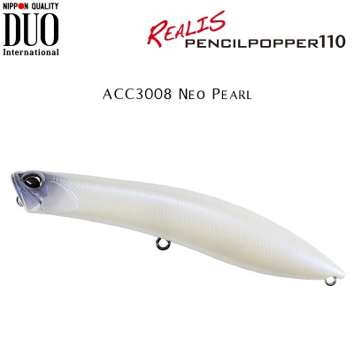 DUO Realis Pencilpopper 110 | ACC3008 Neo Pearl