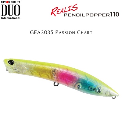 DUO Realis Pencilpopper 110 | GEA3035 Passion Chart