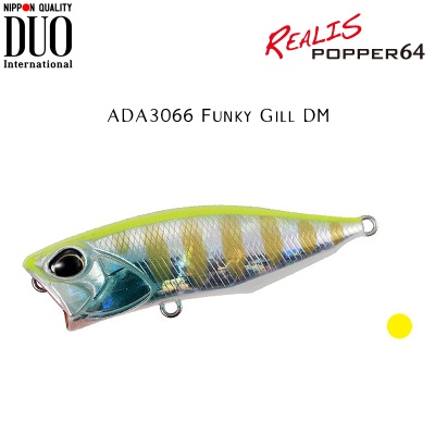DUO Realis Popper 64 | ADA3066 Funky Gill