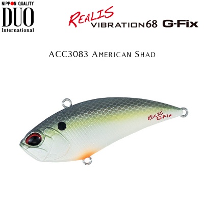 DUO Realis Vibration 68 G-Fix | ACC3083 American Shad
