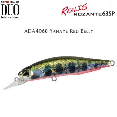 DUO Realis Rozante 63SP | ADA4068 Yamame Red Belly