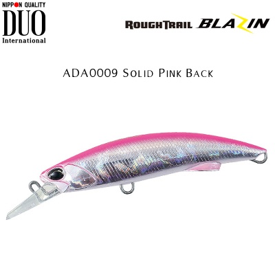 DUO Rough Trail Blazin 92 | ADA0009 Solid Pink Back