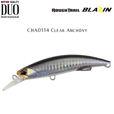 DUO Rough Trail Blazin 92 | CHA0114 Clear Anchovy