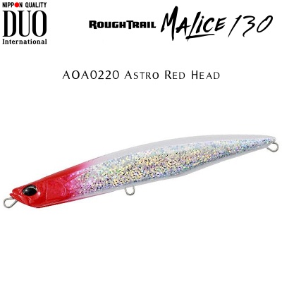 DUO Rough Trail Malice 130 | AOA0220 Astro Red Head