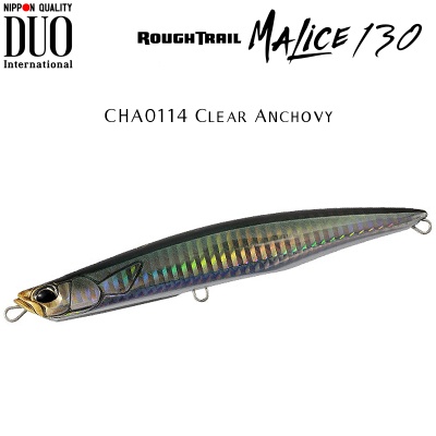 DUO Rough Trail Malice 130 | CHA0114 Clear Anchovy