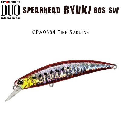 DUO Spearhead Ryuki 80S SW Limited | воблер
