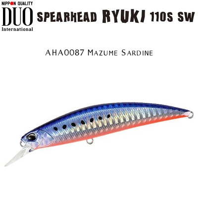DUO Spearhead Ryuki 110S SW Limited | AHA0087 Mazume Sardine