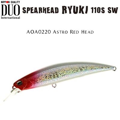 DUO Spearhead Ryuki 110S SW Limited | AOA0220 Astro Red Head