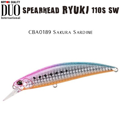 DUO Spearhead Ryuki 110S SW Limited | CBA0189 Sakura Sardine