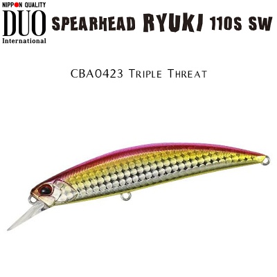 DUO Spearhead Ryuki 110S SW Limited | CBA0423 Triple Threat