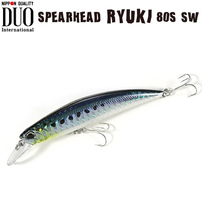 DUO Spearhead Ryuki 80S SW Limited | Sinking Jerkbait for Saltwater Fishing