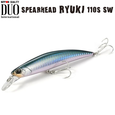 DUO Spearhead Ryuki 110S SW Limited | Sinking Jerkbait for Saltwater Fishing