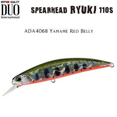 DUO Spearhead Ryuki 110S | ADA4068 Yamame Red Belly