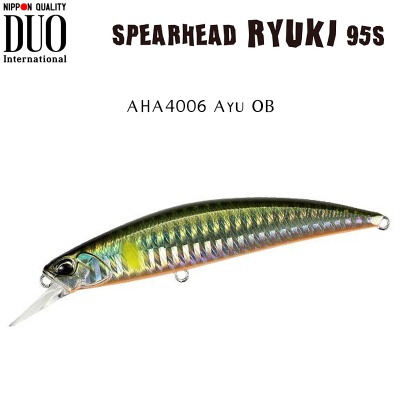 DUO Spearhead Ryuki 95S | AHA4006 Ayu OB