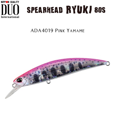 DUO Spearhead Ryuki 80S | ADA4019 Pink Yamame