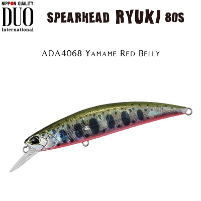 DUO Spearhead Ryuki 80S | ADA4068 Yamame Red Belly