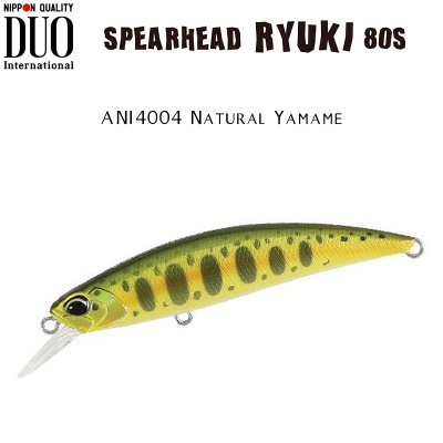 DUO Spearhead Ryuki 80S | ANI4004 Natural Yamame