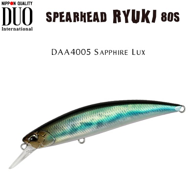 DUO Spearhead Ryuki 80S | DAA4005 Sapphire Lux