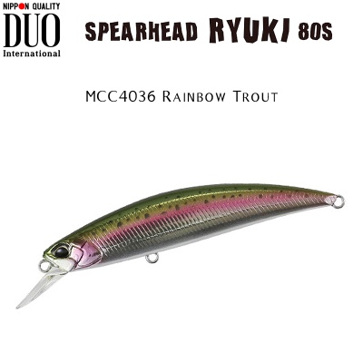 DUO Spearhead Ryuki 80S | MCC4036 Rainbow Trout