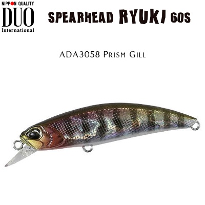 DUO Spearhead Ryuki 60S | ADA3058 Prism Gill