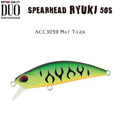 DUO Spearhead Ryuki 50S | ACC3059 Mat Tiger