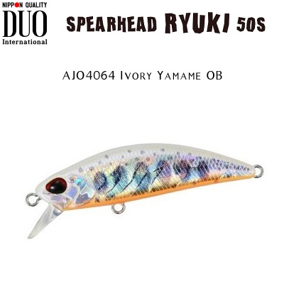 DUO Spearhead Ryuki 50S | AJO4064 Ivory Yamame OB