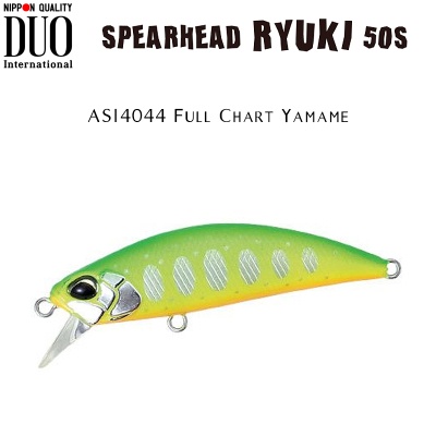 DUO Spearhead Ryuki 50S | ASI4044 Full Chart Yamame
