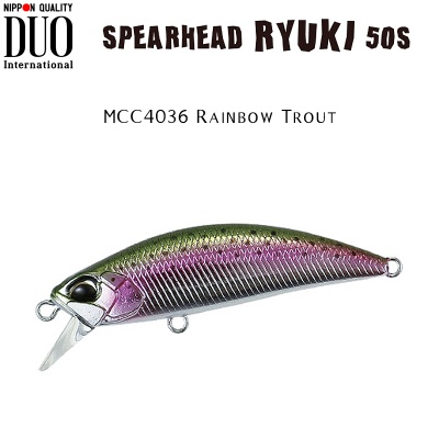 DUO Spearhead Ryuki 50S | MCC4036 Rainbow Trout