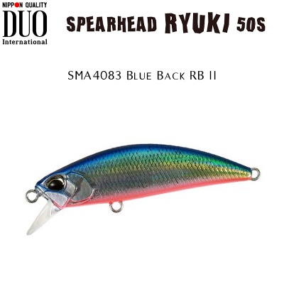 DUO Spearhead Ryuki 50S | SMA4083 Blue Back RB II