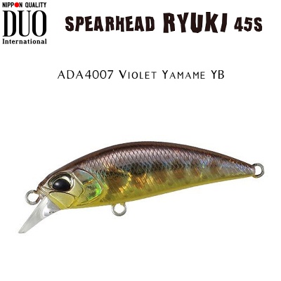 DUO Spearhead Ryuki 45S | ADA4007 Violet Yamame YB