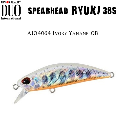 DUO Spearhead Ryuki 38S | AJO4064 Ivory Yamame OB