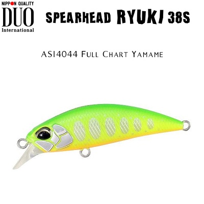 DUO Spearhead Ryuki 38S | ASI4044 Full Chart Yamame