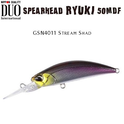 DUO Spearhead Ryuki 50MDF | GSN4011 Stream Shad