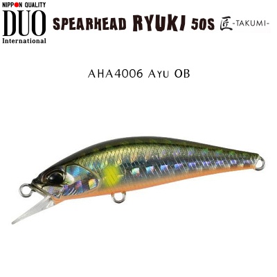 DUO Spearhead Ryuki 50S Takumi | AHA4006 Ayu OB