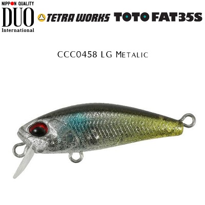 DUO Tetra Works Toto Fat 35S | CCC0458 LG Metalic