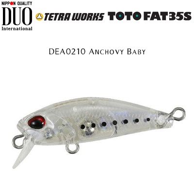 DUO Tetra Works Toto Fat 35S | DEA0210 Anchovy Baby
