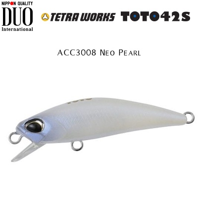 DUO Tetra Works Toto 42S | ACC3008 Neo Pearl