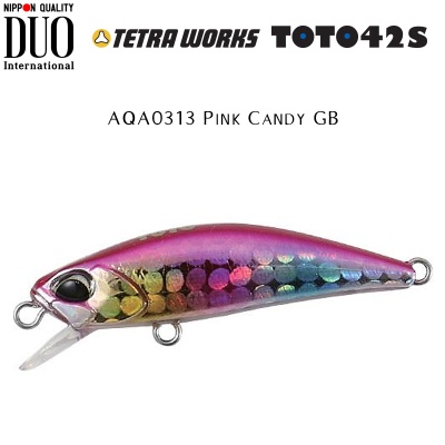 DUO Tetra Works Toto 42S | AQA0313 Pink Candy GB