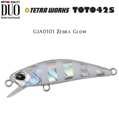DUO Tetra Works Toto 42S | GJA0101 Zebra Glow