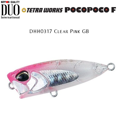 DUO Tetra Works PocoPoco F | DHH0317 Clear Pink GB