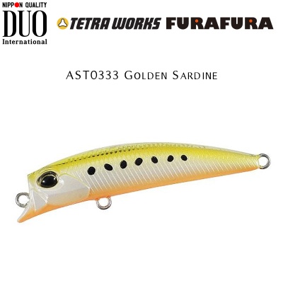 DUO Tetra Works FuraFura | AST0333 Golden Sardine