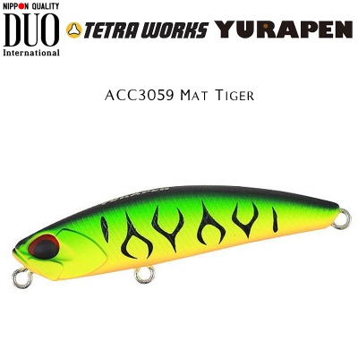 DUO Tetra Works Yurapen | ACC3059 Mat Tiger