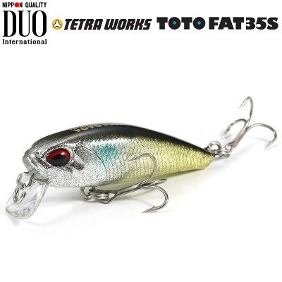 DUO Tetra Works Toto Fat 35S | Sinking Ultra Light Jerkbait